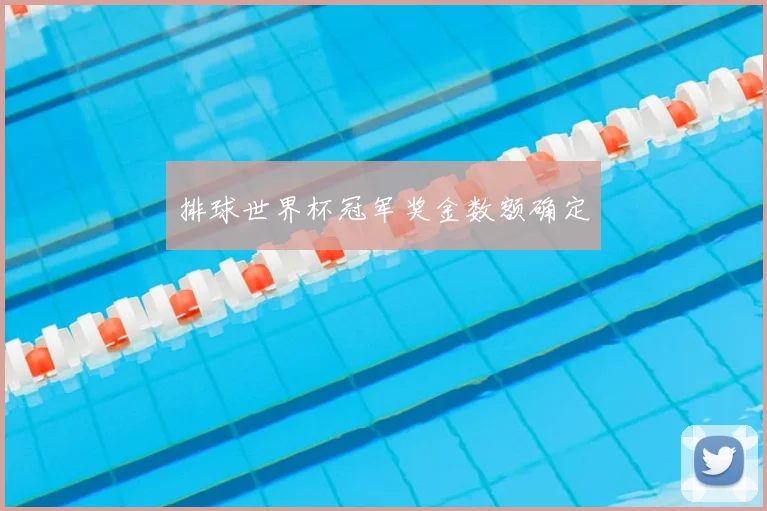 排球世界杯冠军奖金数额确定